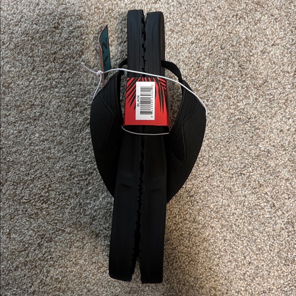 Flojos Memory Foam Flip Flops size 12. - Picture 2 of 3